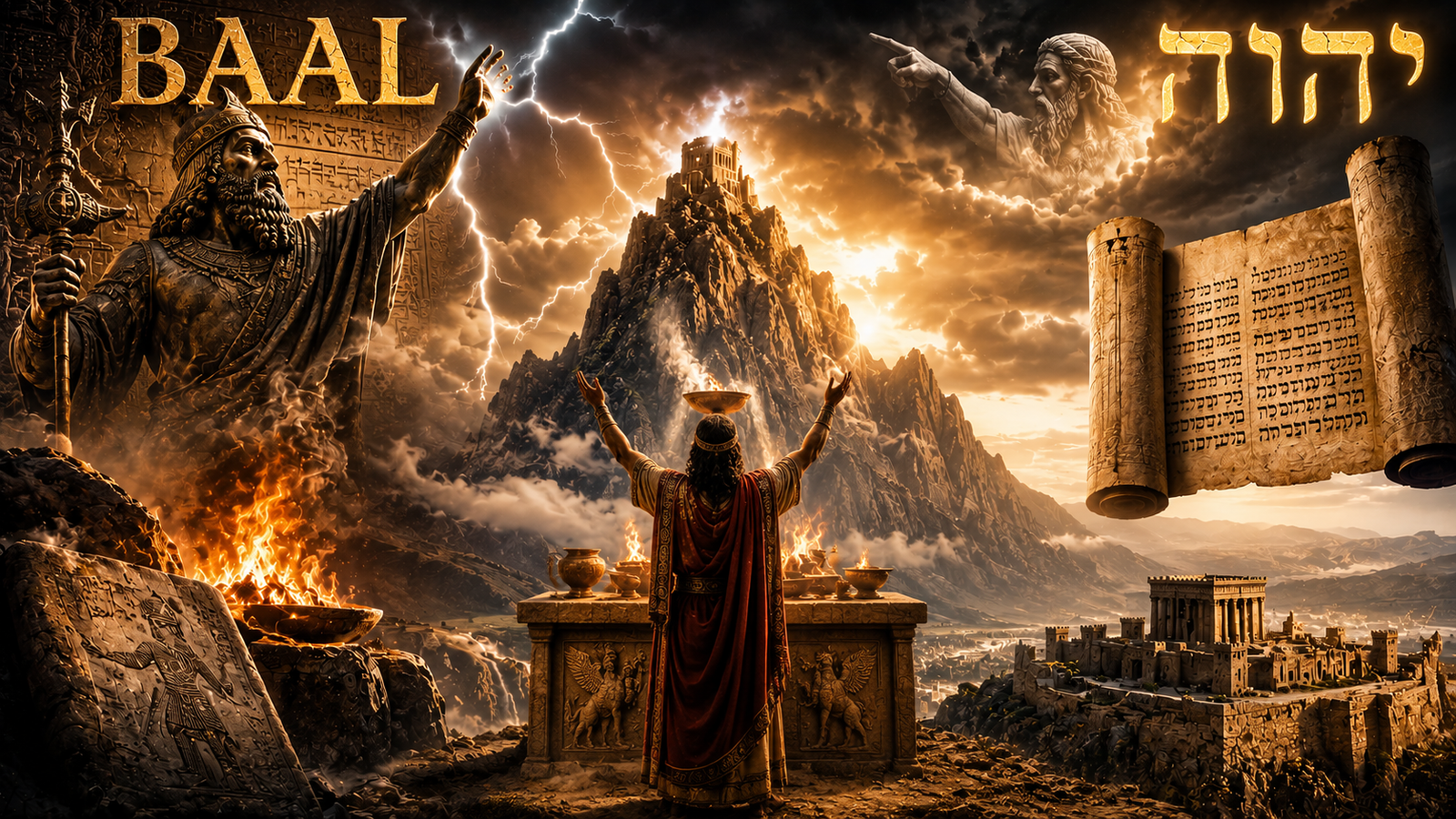 Monte Ṣafon - A Montanha Sagrada de Baal e seus Paralelos na Bíblia Hebraica